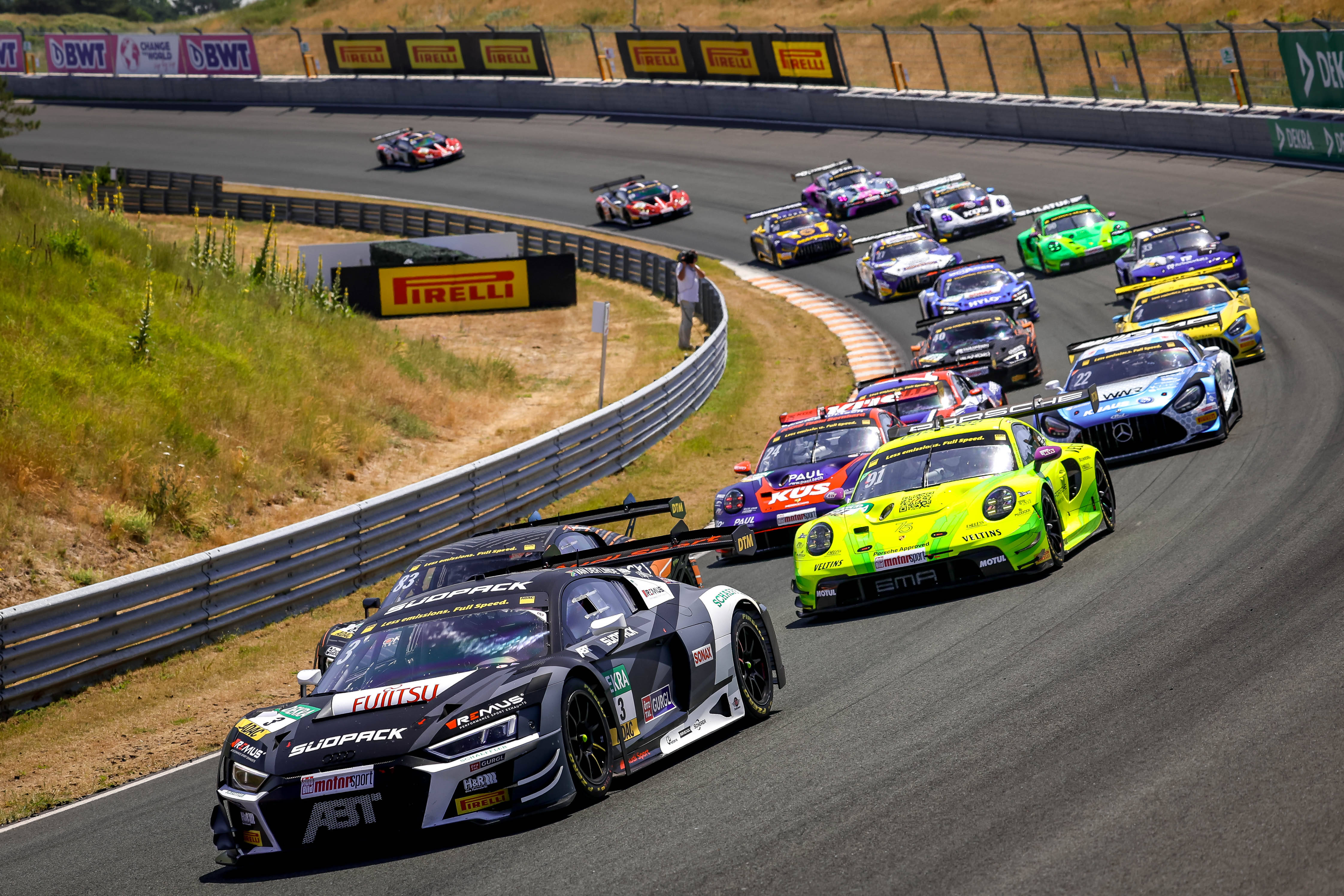 Perfect DTM day for ABT Sportsline and Ricardo Feller Audi Tuning VW