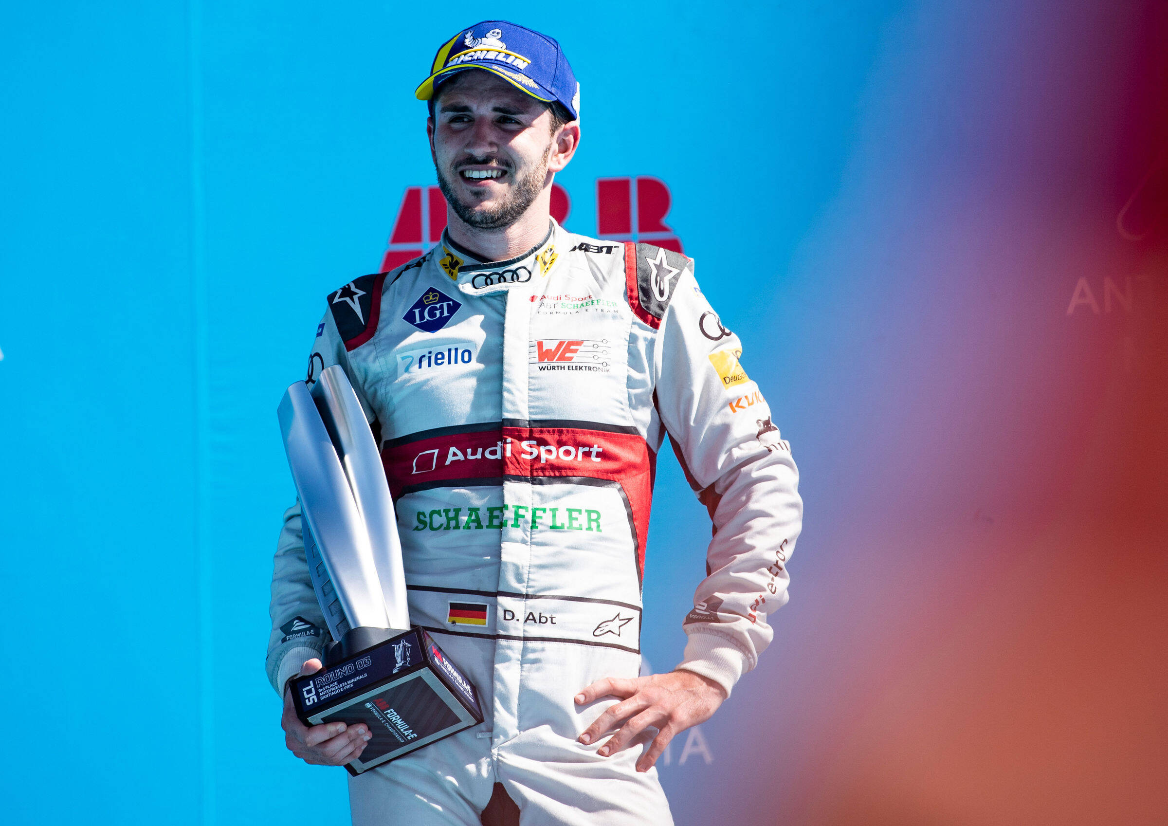 Daniel Abt scores first podium of the season for Audi Sport ABT