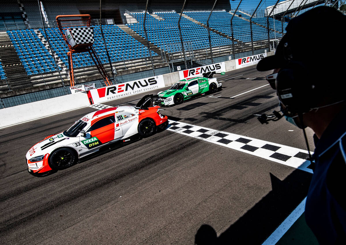 DTM thriller: Rast and Müller cross the finish line side-by