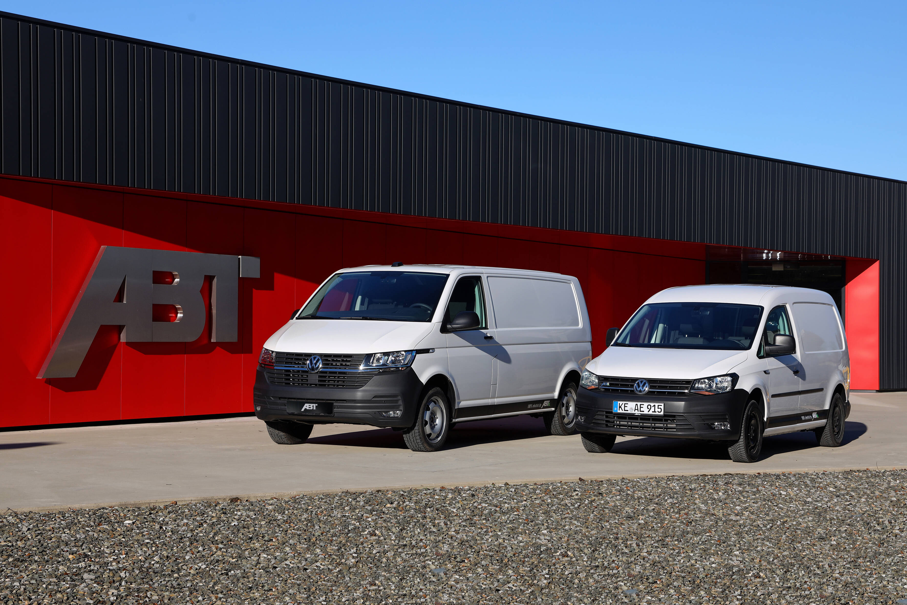 Vw transporter on sale abt electric