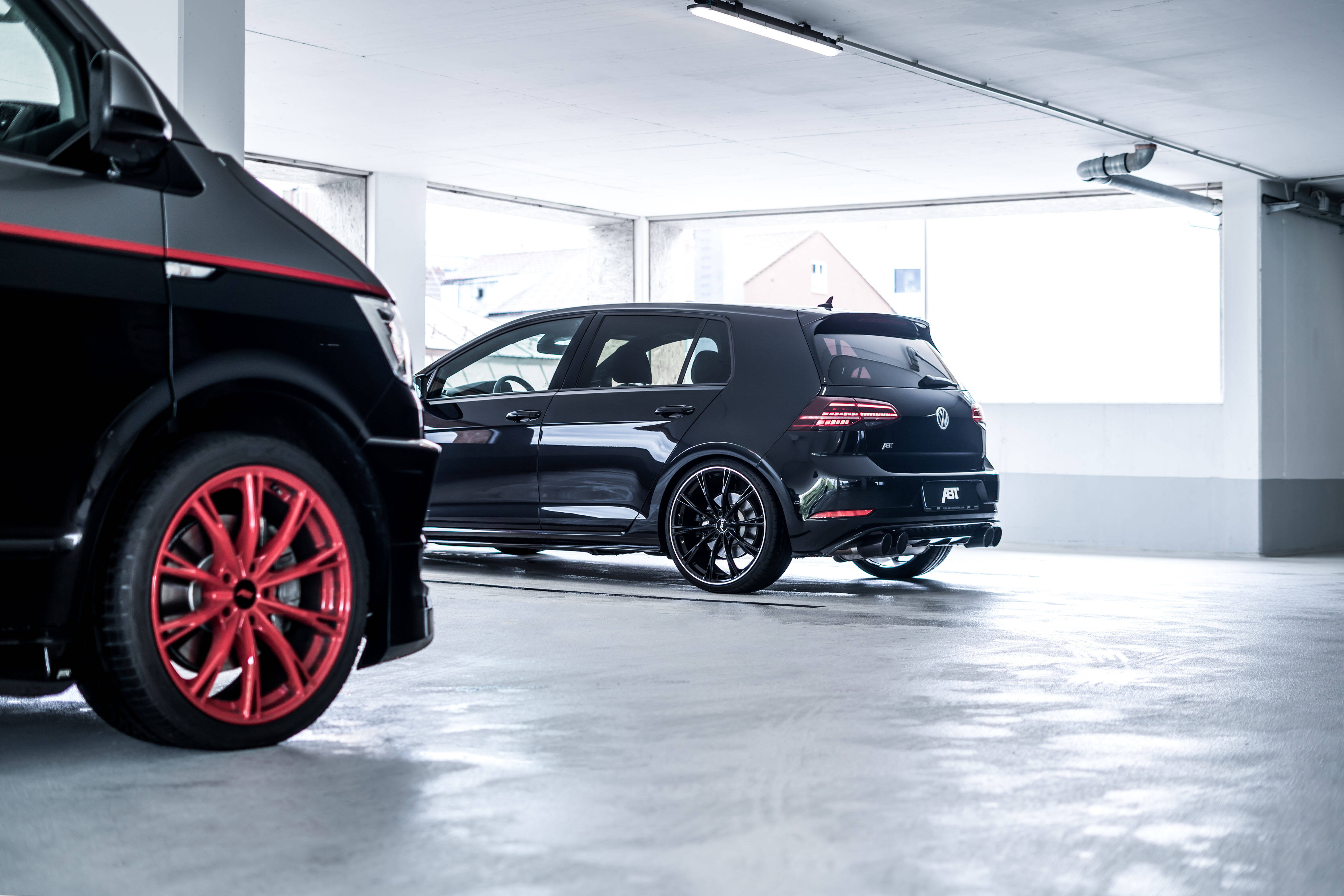 ABT Golf R and DA Team bus at Wörthersee - Audi Tuning, VW Tuning,  Chiptuning von ABT Sportsline.