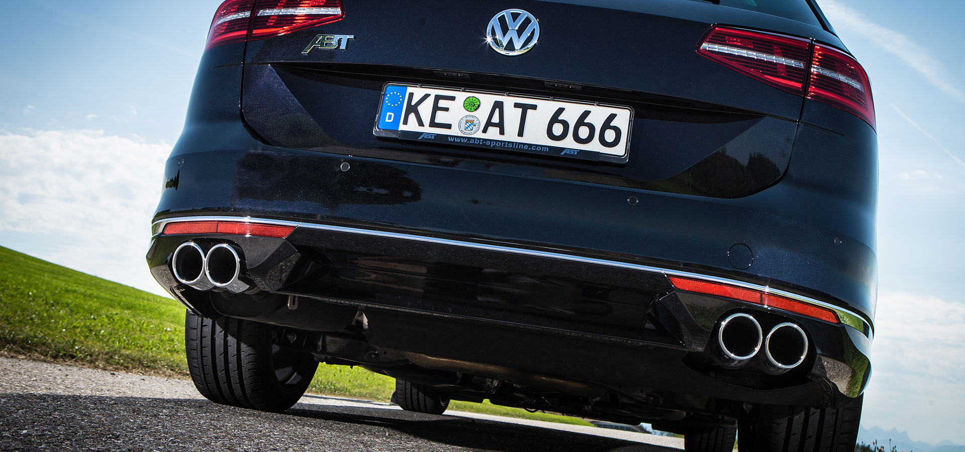Performance sport exhaust for VW PASSAT B8 4-Motion 2.0 TSI, VW