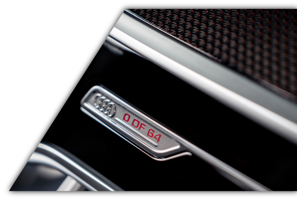 ABT EMBLEM BAR VEHICLE NUMBERING “# OF 64”