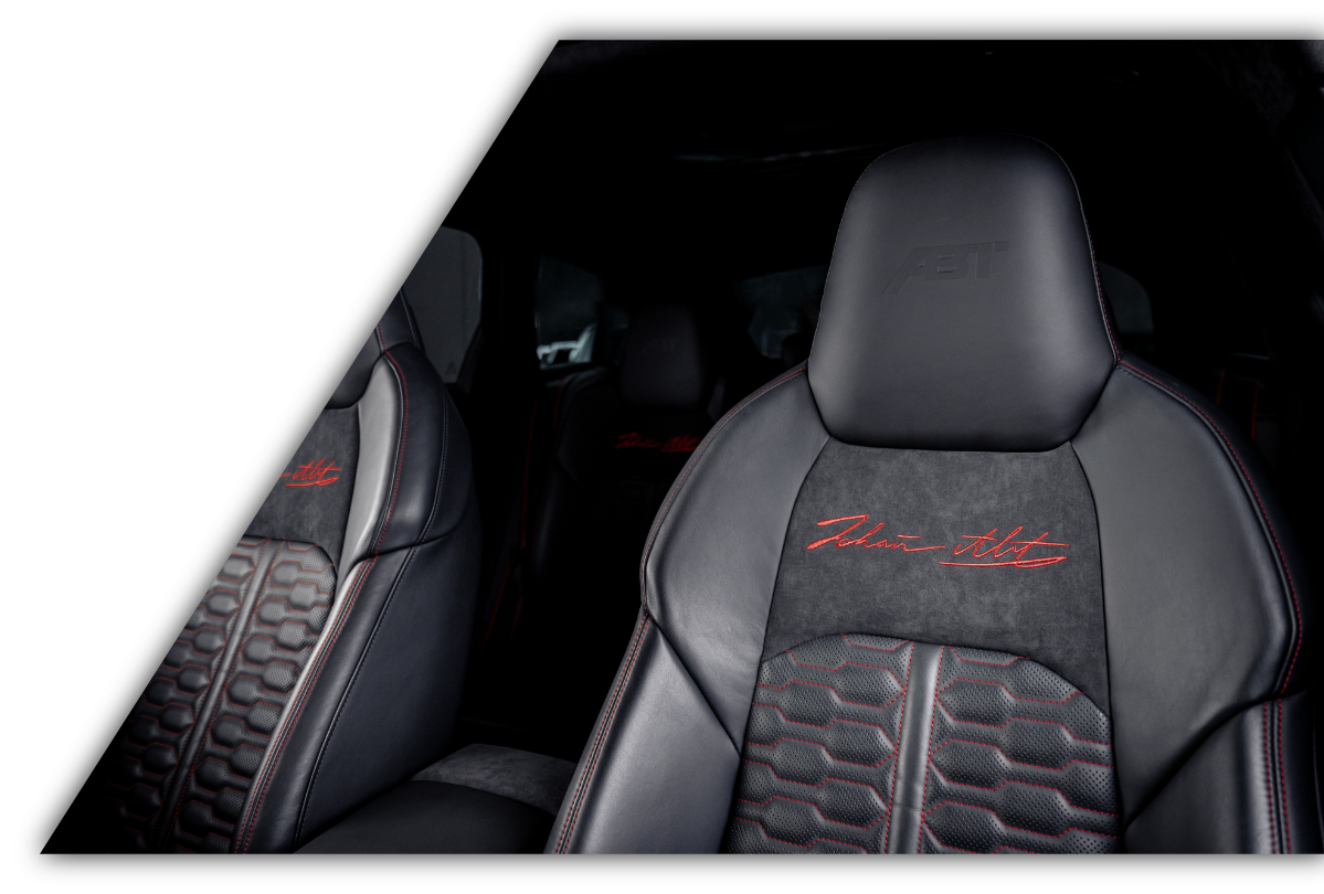 ABT FRONT SEAT REFINEMENT AND REAR SEAT