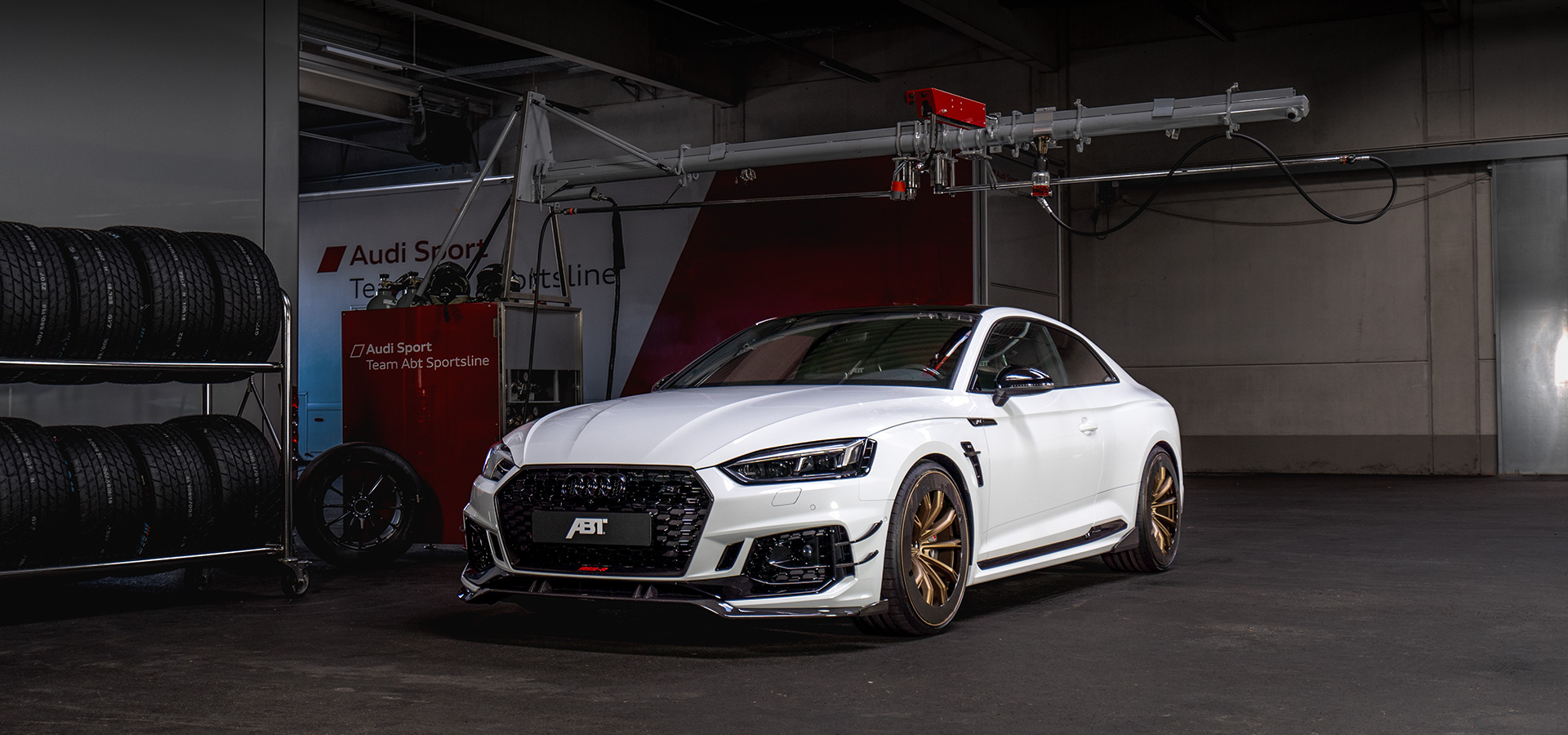 Audi A5 Sportback Weiss Tuning
